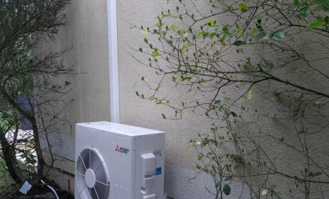 Installation et mise en service d'un mono-split MITSHUBISHI Hyper Heating 5KW à BERCK-SUR-MER, Rang-du-Fliers, C2L Pompe à Chaleur et Climatisation